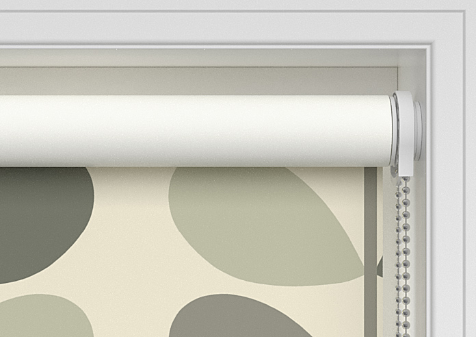 Orla Kiely Multi Stem, Warm Grey - Twist&Fit Roller Blind - Image 10